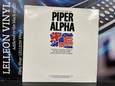 Piper Alpha Country Double LP Album Vinyl Record BGELP1008 Folk Country 80s - Image 1 of 4