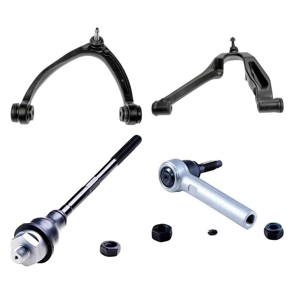 For GMC Yukon XL 2500 07 Control Arm with Ball Joint and Tie Rod End Kit Foto 1 de 1