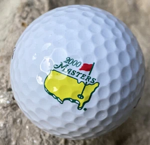 Golf Masters 2000 Logoed Golf Ball. Most Years Are Not Not Dated (14b) - Picture 1 of 6