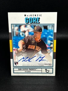 2022 Topps Brooklyn Collection Auto /99 Mackenzie Gore #AC-MG Rookie Auto RC - Picture 1 of 2