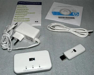 Kit de mise à niveau d'impression sans fil HP kit d'imprimantes Wi-Fi 802,11 g blanc bloc d'alimentation USB 3222 - Photo 1/11