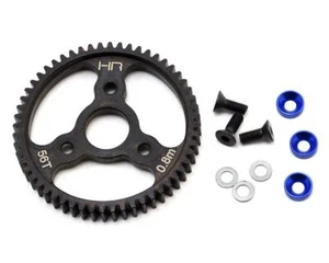 T-Maxx Steel 0.8 Mod Spur Gear (56T) (Blue) HRASJT256 - Picture 1 of 1