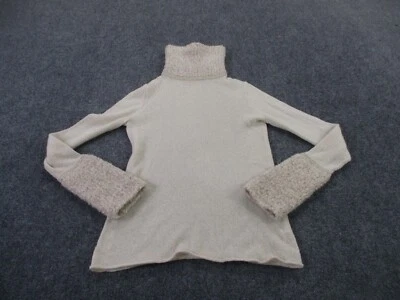 Tory Burch Sweater Womens S Alpaca Wool Pullover Turtleneck Lightweight Preppy - Image 1 of 4