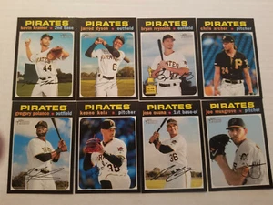 2020 Heritage & High Number Pittsburgh Pirates Master Team Base Set (13) w/RC - Imagen 1 de 2