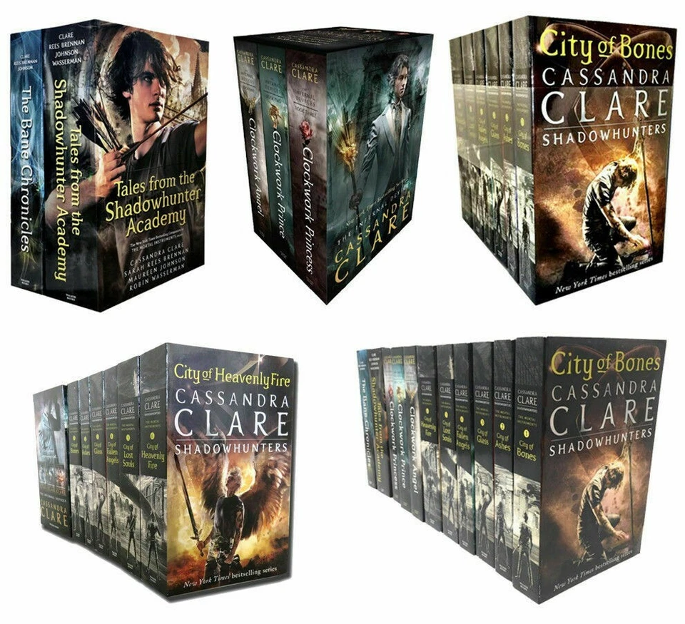 Cassandra Clare Series Books Collection Set Mortal Instruments Infernal Devices