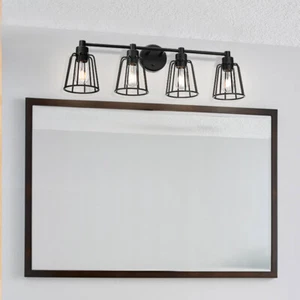 Modern Vanity Lights for Bathroom 4 Light Bathroom Wall Light Vanity Lighting - Picture 1 of 7