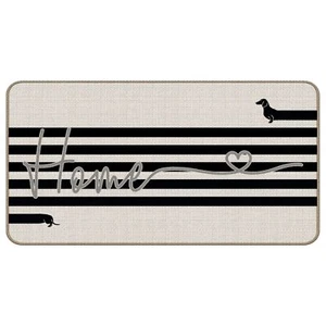Funny Dachshund Gifts Welcome Door Mat 17x30Weiner Dog Decor Front Door Mat O... - Picture 1 of 5