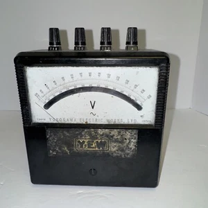 VINTAGE - Yokogawa YEW Type 2013. Portable AC Voltmeter Class 0.5 MADE IN JAPAN - Picture 1 of 4