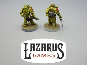 Warhammer 40K Space Marines - Horus Heresy Imperial Fists MKIII Command Set  - Picture 1 of 4