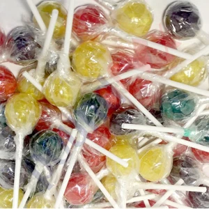 Verschiedene Lollies | Wrapped Boiled Sweet Lolly | Fruchtige Kinderparty | VEGETARISCH - Bild 1 von 6