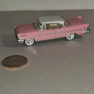 2000 Johnny Lightning Pink 1957 Lincoln Premiere Diecast 1:64 - Picture 1 of 11