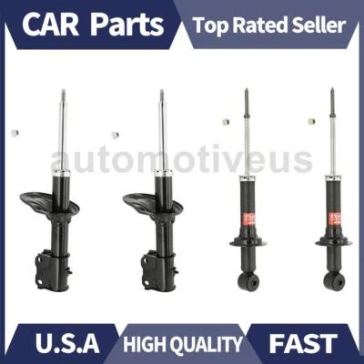 Amortiguadores y puntales de suspensión delantera trasera 4 X KYB para Mitsubishi 2002-2007 Foto 1 de 4