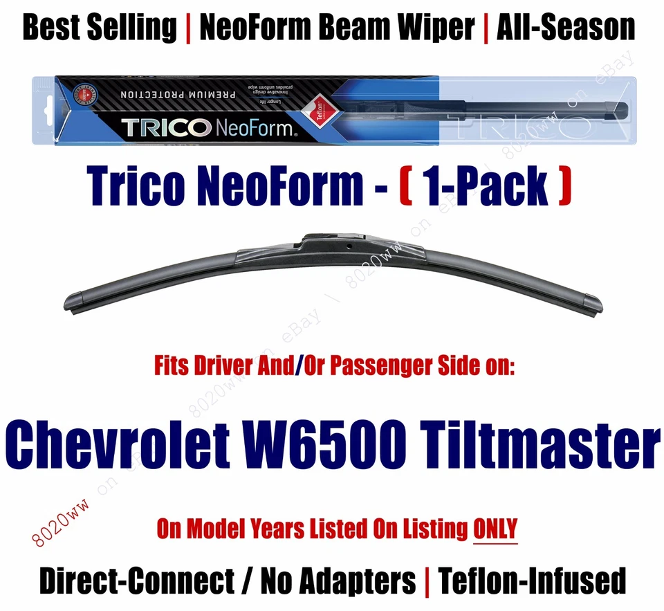 Limpiaparabrisas Super Premium NeoForm cantidad 1 para Chevrolet W6500 Tiltmaster 16190 1987-94 Foto 1 de 1