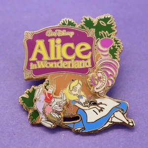 Disney Alice in Wonderland Family Collection Slider Trading Pin Cheshire Cat '04 - Picture 1 of 4