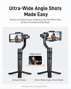 Estabilizador de cardán de video para cámara de mano para iPhone Samsung Action Motion iSteady - Imagen 1 de 8