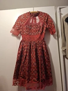 Kleid Blutsgeschwister Dirndl Spitze ausgefallene Details Größe S NEU - Bild 1 von 12