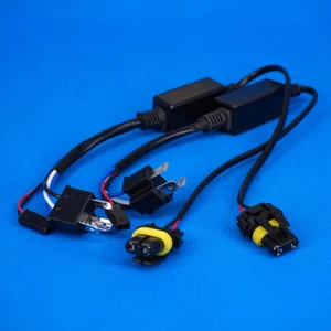 2Pcs Relay Wiring Fit for H4 Hi/Lo HID Bi-Xenon Kit Harness Controller DC 12V~ - Picture 1 of 3
