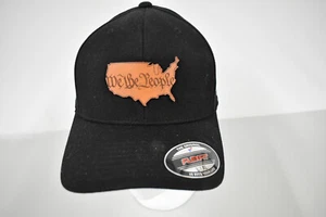 WE THE PEOPLE Flexfit Hat Unisex NEW Leather Patch L/xl - Picture 1 of 3