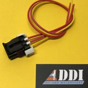 Enchufe precableado para LS1 Masa de aire Ángulo de manivela Sensores MAP Conector de 3 pines - Imagen 1 de 4
