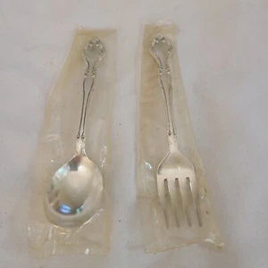 NEU Kinder Silber Teller Set Community Silber Teller Gabel und Löffel - Bild 1 von 3
