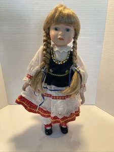 "Muñeca Hamilton Gifts 1991 colección Alemania Marian 18"" de alto" - Imagen 1 de 5
