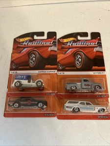Set Hot Wheels 2015 Heritage Redline (1-4) - Picture 1 of 6