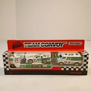 1991 Matchbox Super Star Team Convoy Ken Schrader #25 Exxon Limited Edition 1:64 - Picture 1 of 6