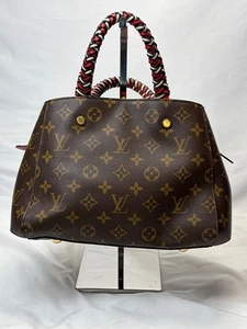 Louis Vuitton Montaigne BB Monogram Top Handle Handbag (358435) - Picture 1 of 16