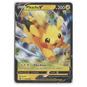 Pikachu V #SWSH285 2023 Sword - Shield Promo Pokemon Card - Picture 1 of 3
