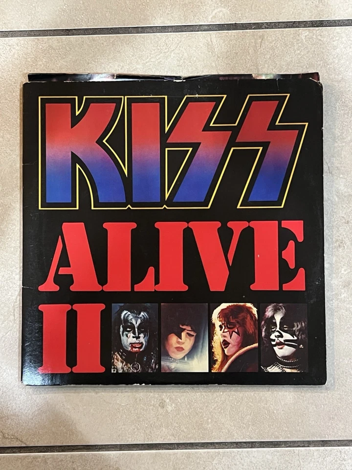 Kiss - Alive II - Vinyl X2 Lp - 1977 - Casablanca ‎NBLP-7076-2 - Gatefold VG, G+ - Image 1 of 3