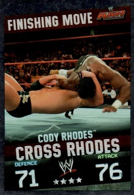 WWE Topps 2009 Slam Attax RAW Evolution Wrestling Trading Card - Cody Rhodes - Image 1 of 2