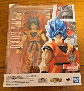 Super Saiyan God Super Saiyan Goku "Dragon Ball Super", S.H. Figuarts MINT NIB - Picture 1 of 5