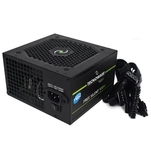Tecnoware Unité Alimentation ATX Free Silent 500W Avec Ventilateur 12CM 2 X SATA - Zdjęcie 1 z 8