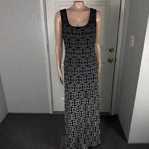 Vestido largo de viaje Peruvian Connection para mujer M algodón Pima floral W3-15 - Imagen 1 de 7