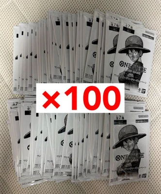 One Piece Card Game 3rd Anniversary Treasure Campaign Pack 100 Packs Promo New - Image 1 of 3