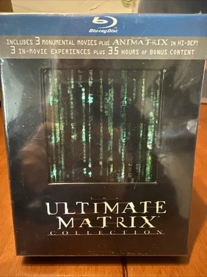 Ultimate Matrix Collection (Blu-ray) Box Set 6-Disc Animatrix BRAND NEW SEALED - Image 1 of 4