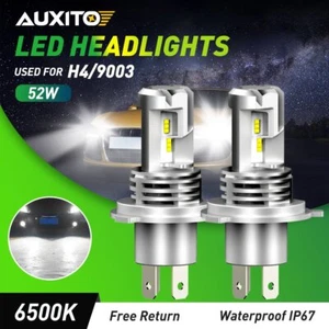 9003 H4 Kit de conversión de bombillas de faros LED haz alto bajo lámpara blanca sin error CUS - Imagen 1 de 12