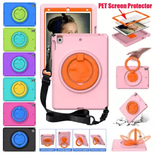 Full Case Heavy Duty Stand Screen Cover For iPad 5/6/7/8/9/10th Gen Air Pro Mini - Picture 1 of 72