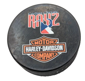 CHL Hockey Puck Old Logo Corpus Christi Ice Rayz Harley Davidson Motor Co Texas - Bild 1 von 6