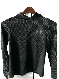 UNDER ARMOUR BOYS M (8-10) Long Sleeved HOODED ACTIVE TOP - Picture 1 of 3