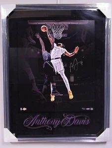 Anthony Davis Los Angeles Lakers Signed and Framed 28x36 Photo w/COA - Picture 1 of 6