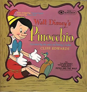 [DG3] SCHEIBE 33 RUNDEN WALT DISNEY PINOCCHIO CLIFF EDWARDS - Bild 1 von 1
