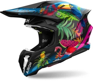Casco Airoh Twist 3 Amazonia Brillo MX - Borde de corte Aprobado por ECE 2206 - Imagen 1 de 20