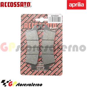 AGPA99OR PASTIGLIE ORGANICHE ANTERIORI ACCOSSATO APRILIA 250 SCARABEO 2008 - Picture 1 of 1