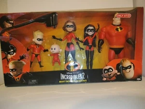 Disney Incredibles 2 Mighty Action Pack 5 Figure Set - Picture 1 of 6