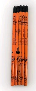 Vintage 1978 Garfield 5 Halloween Trick or Treat orange Bleistifte 70er selten - Bild 1 von 3