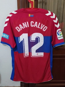 #12 DANI CALVO, ELCHE CF Match Worn PLAYER away shirt used in LaLiga 2020-21 - Imagen 1 de 13