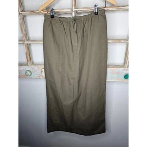 Neu mit Etikett khakifarbener Midi-Cargorock von Pink Diamond Damengröße 10 - Bild 1 von 11