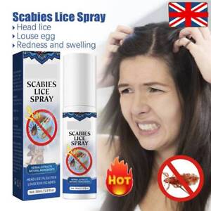1/2Pcs Scabies Lice Removal Spray For Hair Care Head Lices Louse Egg Remover