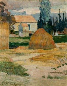 PAUL GAUGUIN Art Poster or Canvas Print "Landscape Near Arles" - Picture 1 of 1